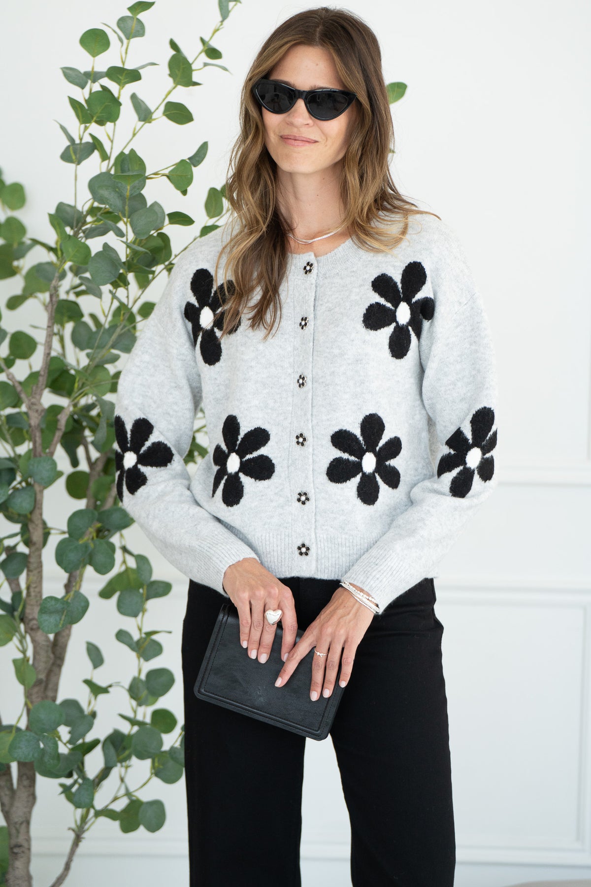 JORGIE FLORAL CARDIGAN