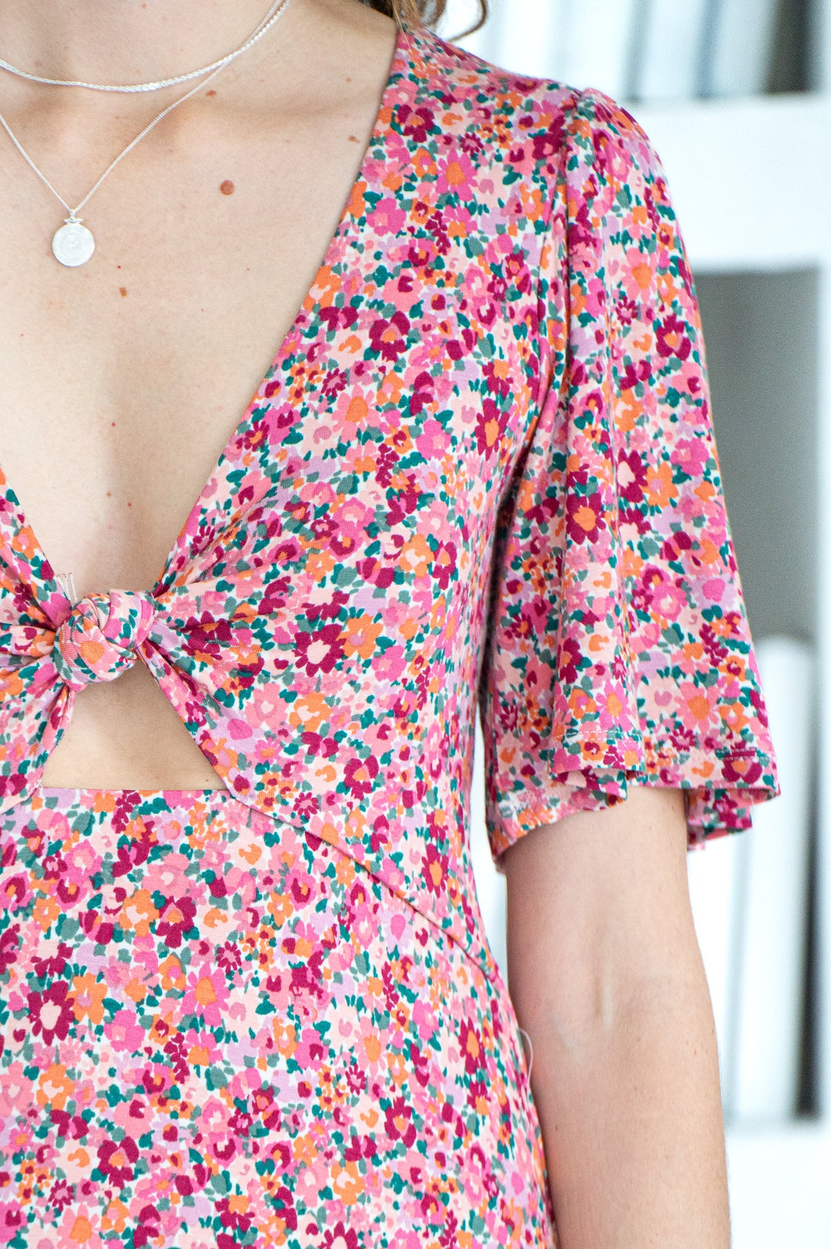 MAVIS DOLCE FLORAL MIDI DRESS