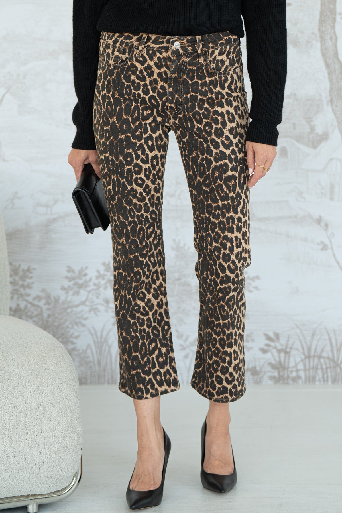 ANIKA LEOPARD JEANS
