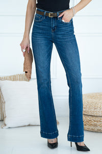 SKYLAR BOOTCUT JEANS-DB
