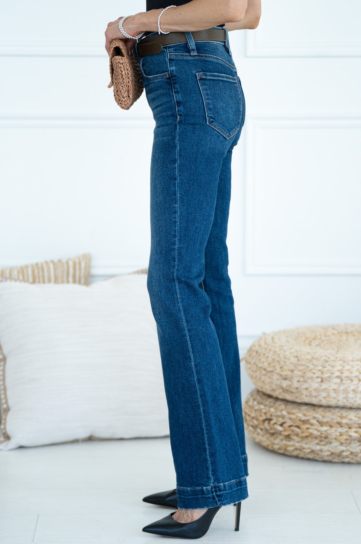 SKYLAR BOOTCUT JEANS-DB