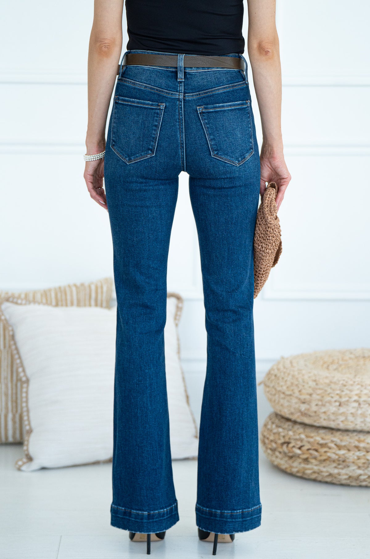 SKYLAR BOOTCUT JEANS-DB