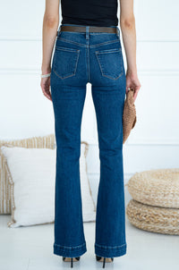 SKYLAR BOOTCUT JEANS-DB