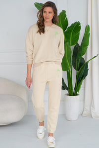 PERRY PALM PULLOVER