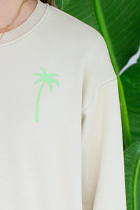PERRY PALM PULLOVER