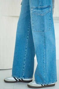 CARINA CARGO POCKET JEANS