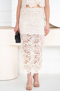 FLOWER CROCHET SKIRT