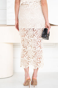 FLOWER CROCHET SKIRT