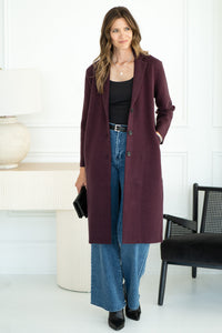 VICKI KNIT COAT-BU