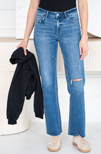 VICTORIA STRAIGHT LEG JEANS-DB