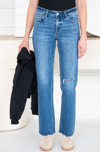 VICTORIA STRAIGHT LEG JEANS-DB