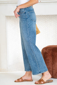 STRIDLER SLIM WIDE LEG JEANS