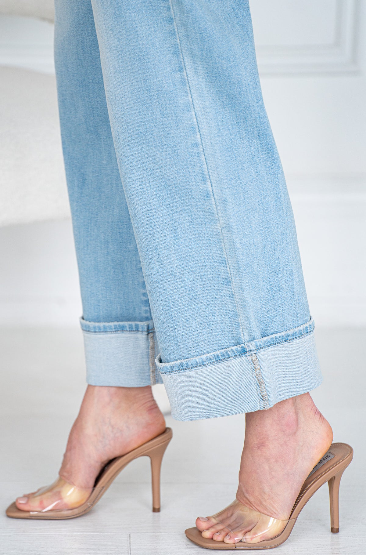 ARIAH CUFFED JEANS-LB