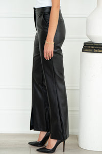 BEAT VEGAN LEATHER PANTS