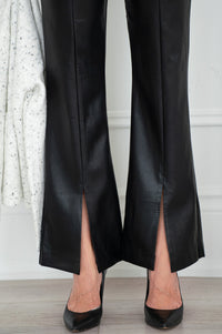 BEAT VEGAN LEATHER PANTS