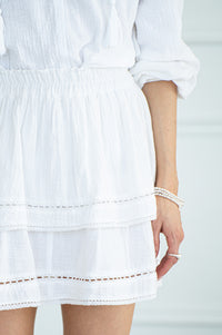 HALLE COTTON GAUZE SKIRT