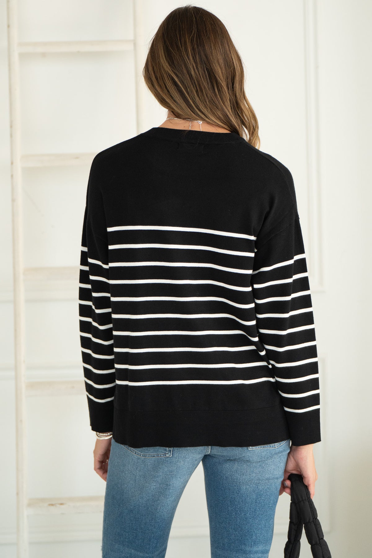 BILLIE STRIPE SWEATER