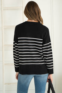 BILLIE STRIPE SWEATER