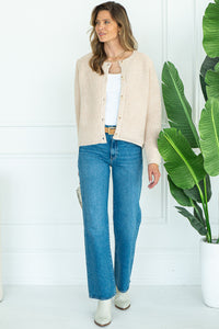 ELLIE SHERPA CARDIGAN