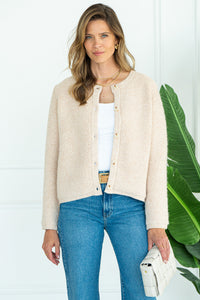 ELLIE SHERPA CARDIGAN