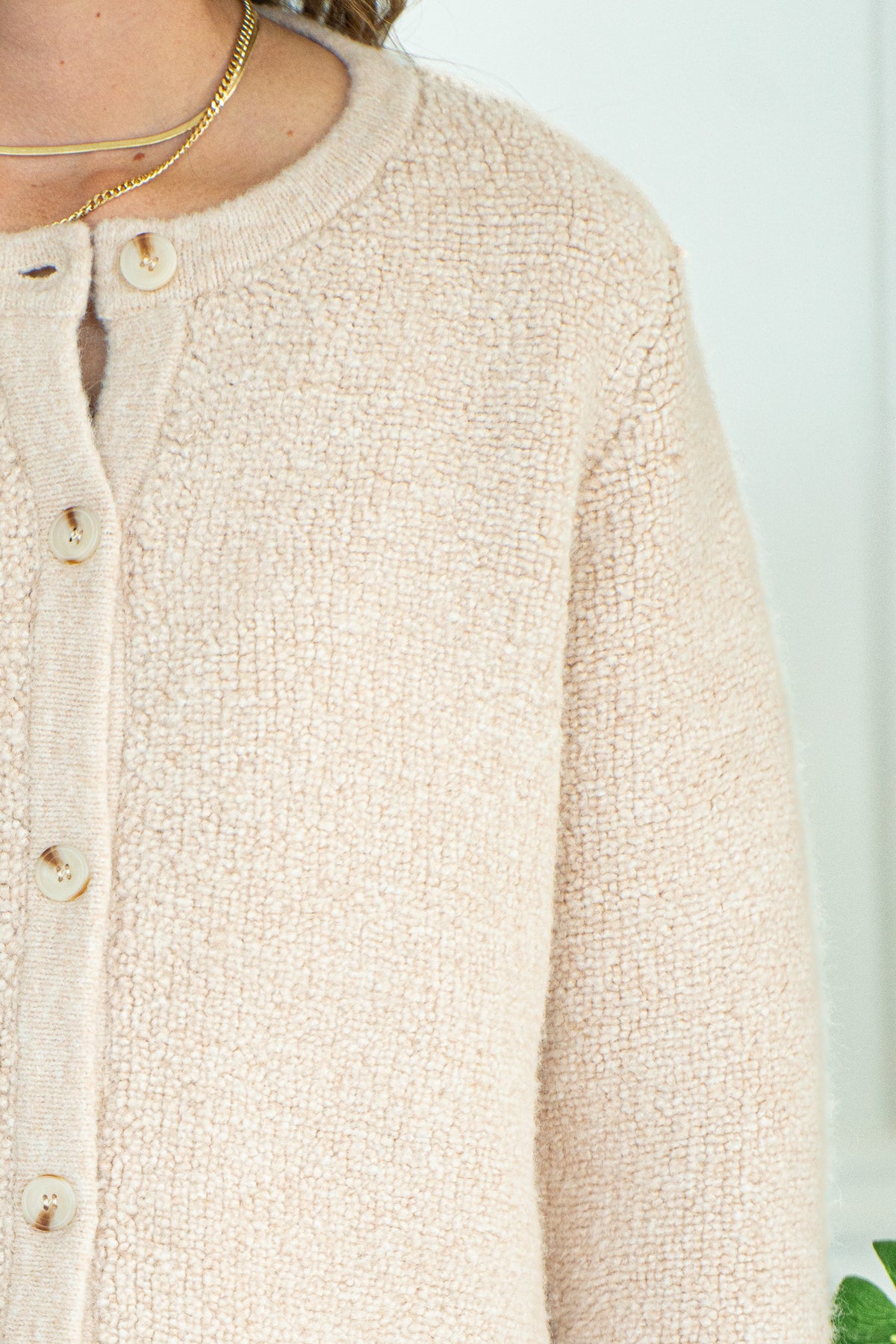 ELLIE SHERPA CARDIGAN