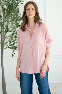 PERFECT LINEN TOP-PS