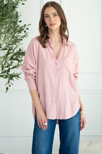PERFECT LINEN TOP-PS
