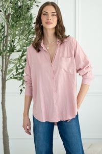 PERFECT LINEN TOP-PS