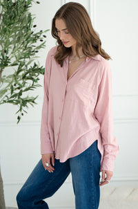 PERFECT LINEN TOP-PS
