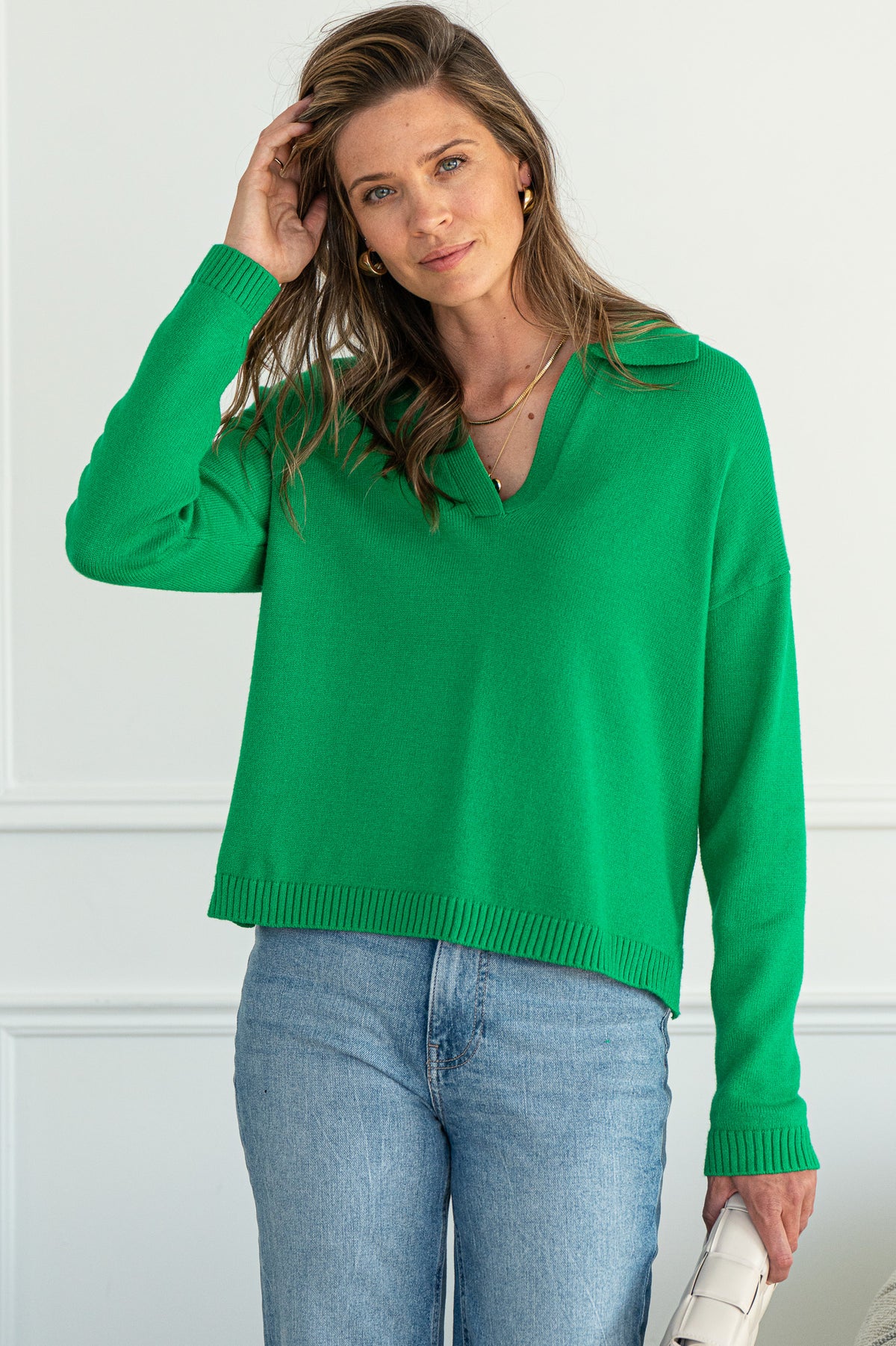 LOST IN LOVE SWEATER-GR