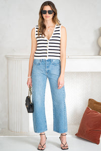 LOLO COTTON STRIPE VEST