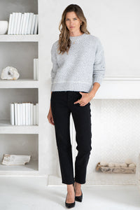 NIKA WHIPSTITCH DETAIL SWEATER