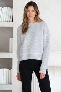 NIKA WHIPSTITCH DETAIL SWEATER