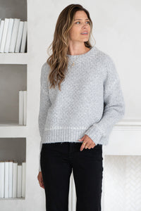 NIKA WHIPSTITCH DETAIL SWEATER
