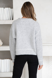 NIKA WHIPSTITCH DETAIL SWEATER