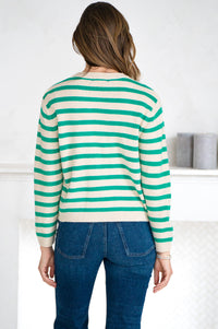 MORRO STRIPE CARDIGAN-GR