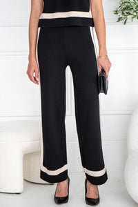 REFLECTIONS CONTRAST STRIPE PANTS