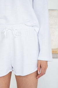 INGO FRENCH TERRY SHORTS-WH