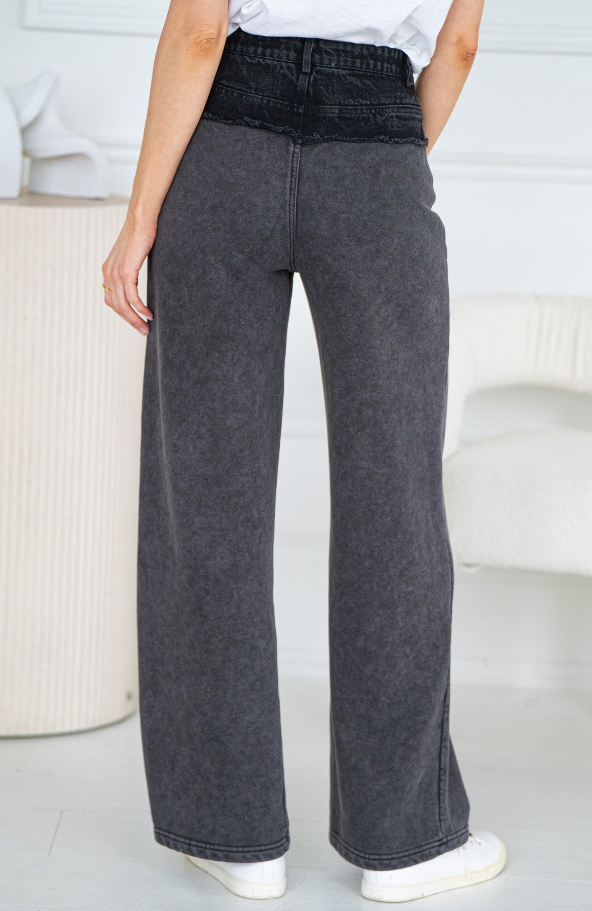 WARREN DENIM SWEATPANT MIX