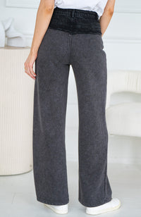 WARREN DENIM SWEATPANT MIX