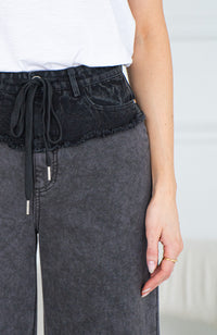 WARREN DENIM SWEATPANT MIX