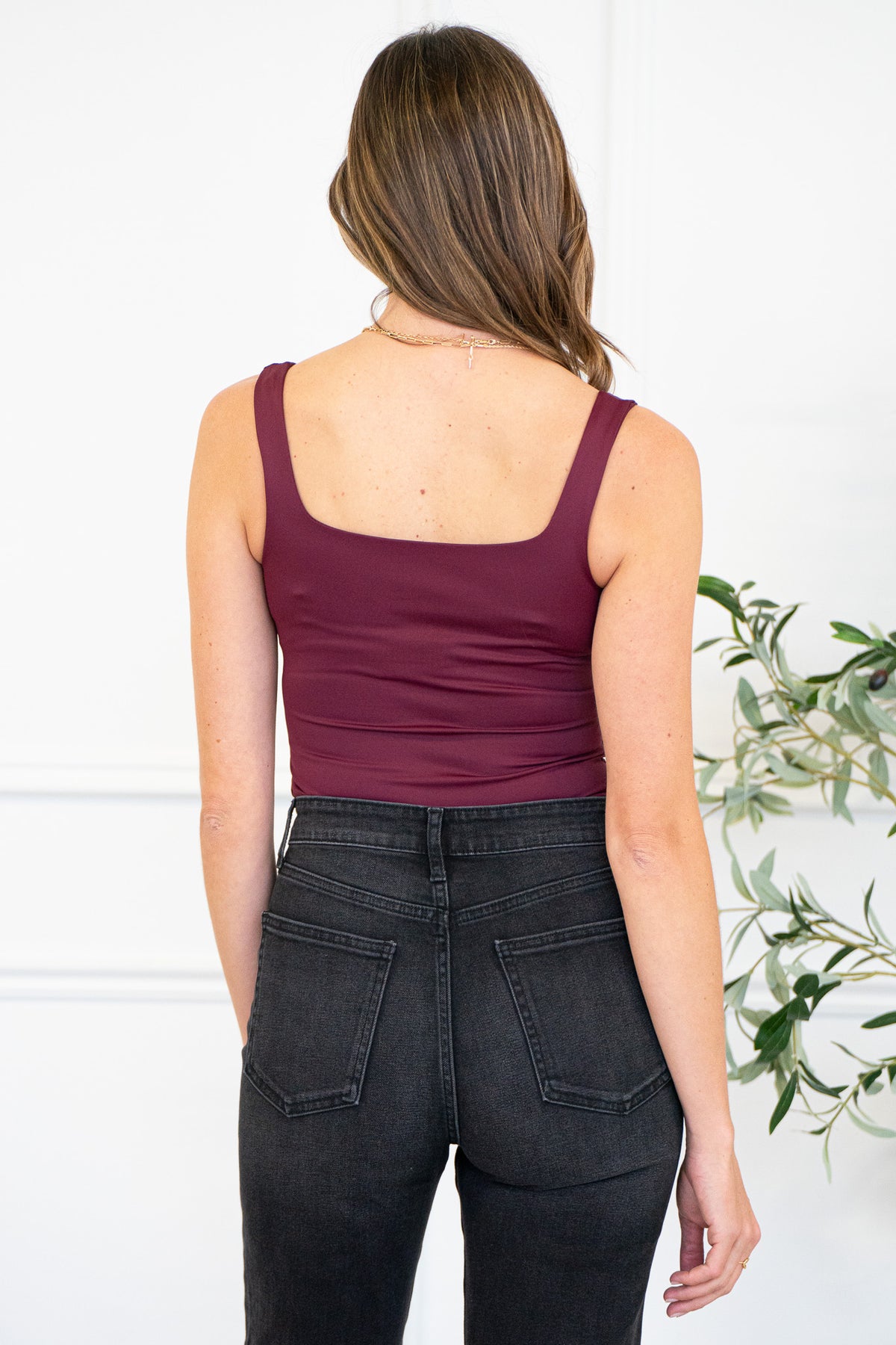 EXPO SQUARE NECK BODYSUIT-PL