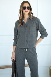 TATE LUXURY BUTTON UP-DG