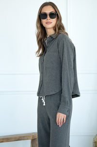 TATE LUXURY BUTTON UP-DG