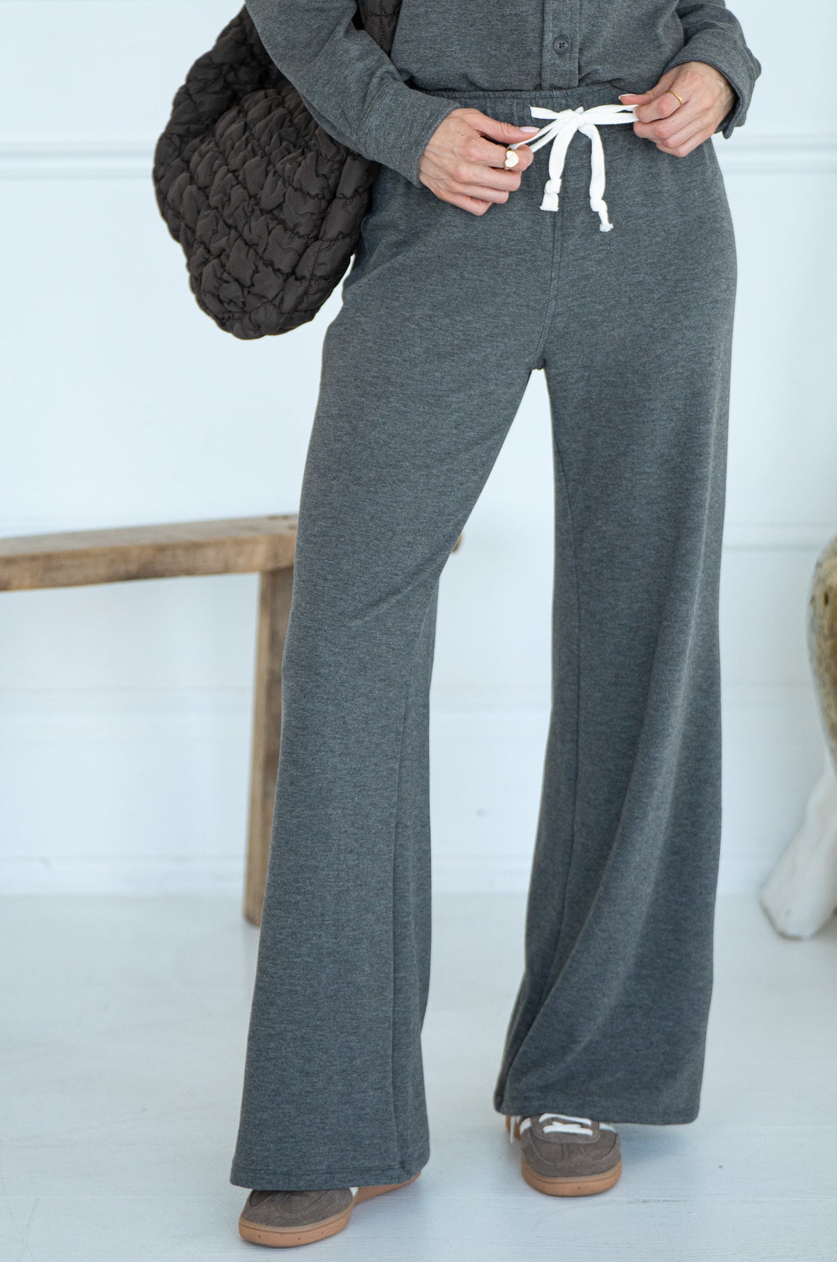 TATE LUXURY TRACK PANTS-DG