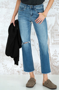 PORT STRAIGHT LEG JEANS