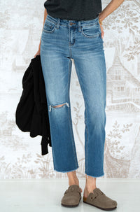 PORT STRAIGHT LEG JEANS