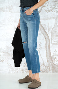 PORT STRAIGHT LEG JEANS