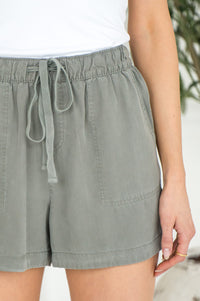 LEEDS TENCEL SHORTS-OL