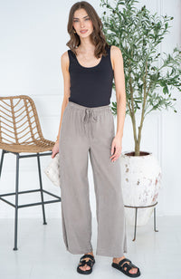 MALTA TENCEL WIDE LEG PANTS-OL
